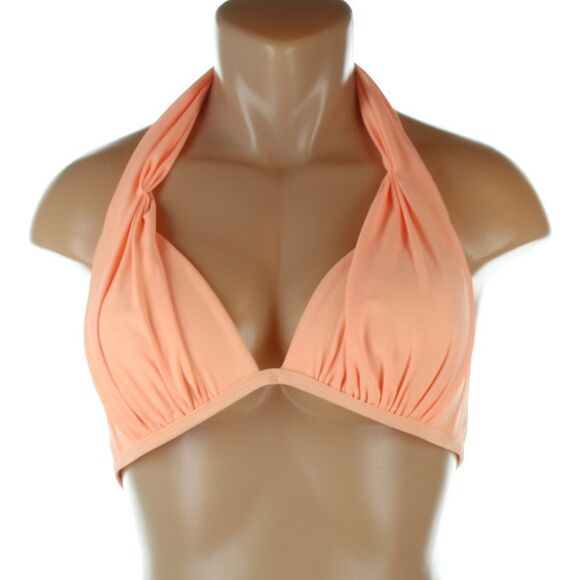 36 B/C Orange Padded Swim Bikini Top - Picture 1 of 9